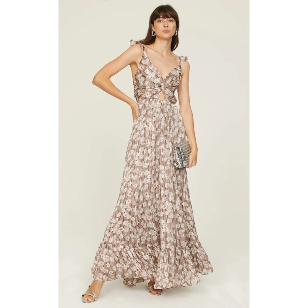 Sabina Musayev Silvia Floral Gown Size XL